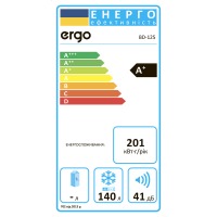 Upright freezer ERGO BD-125