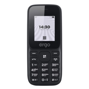 Cellphone ERGO F187 Contact Dual Sim Black