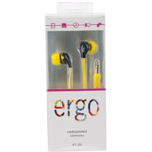 Earbuds ERGO VT-101 Yellow