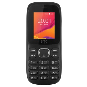 Mobile phone ERGO F180 Start Dual Sim Black