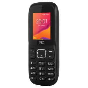 Mobile phone ERGO F180 Start Dual Sim Black