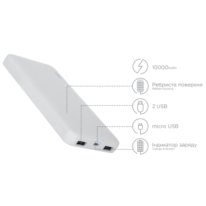 ERGO LP-103, 10000 mAh White ERGO LP-103, 10000 mAh White