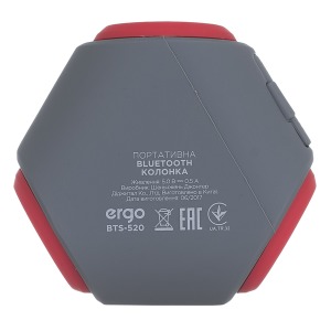 Portable speaker ERGO BTS-520 Red