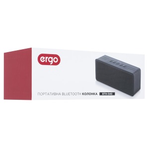 Portable speaker ERGO BTH-540 Black