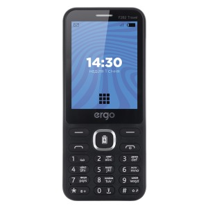 Cellphone ERGO F282 Travel Dual Sim Вlack