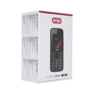 Mobile phone ERGO F182 Step Dual Sim Вlack