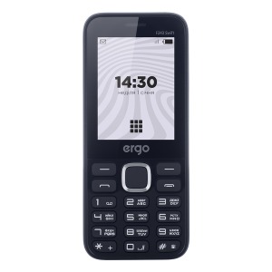 Mobile phone ERGO F243 Swift Dual Sim Black