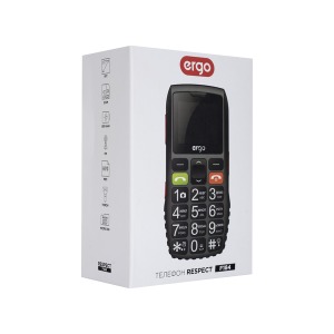 Mobile phone ERGO F184 Respect Dual Sim black