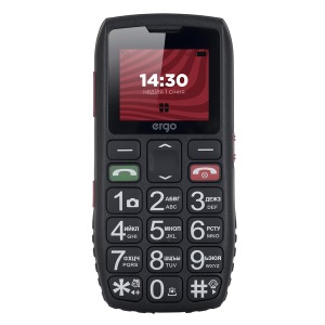 Mobile phone ERGO F184 Respect Dual Sim black