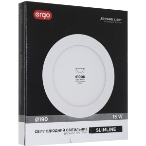 LED Light ERGO STD SL 15W 220V 4100K Daylight white LED Light ERGO STD SL 15W 220V 4100K Daylight white