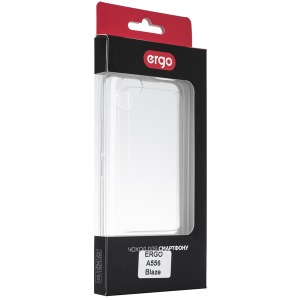 Smartphone case ERGO A556 Blaze - TPU Clean Transparent