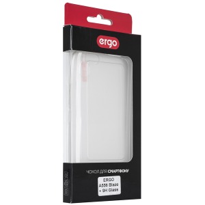 Smartphone case ERGO F501 Magic - TPU Clean + 9H Glass (Trans)