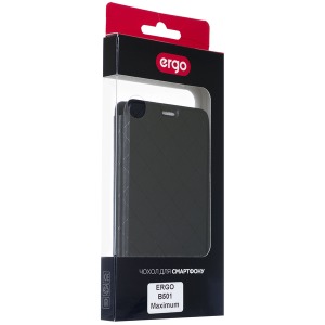 Smartphone case ERGO B501 Maximum - Cover Book Black