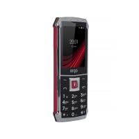 Mobile phone ERGO F246 Shield Dual Sim Black/Red