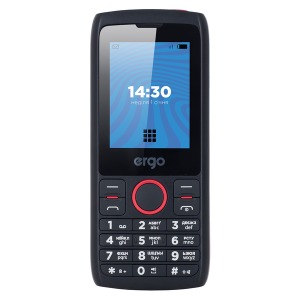 Cellphone ERGO F247 Flash Dual Sim Black