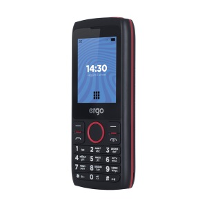 Mobile phone ERGO F247 Flash Dual Sim Black