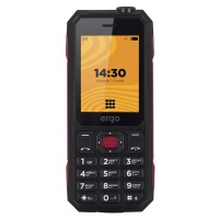 Mobile phone ERGO F248 Defender Dual Sim Black