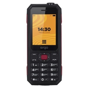 Cellphone ERGO F248 Defender Dual Sim Black