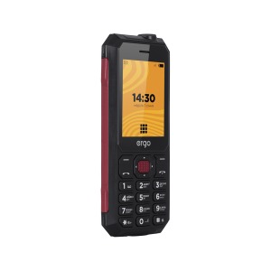 Mobile phone ERGO F248 Defender Dual Sim Black