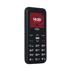 Mobile phone ERGO F186 Solace Dual Sim Black