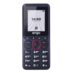 Mobile phone ERGO F188 Play Dual Sim Black