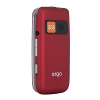 Mobile phone ERGO F2412 Signal Dual Sim Red