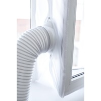 Thermal insulation window kit for mobile air conditioner 