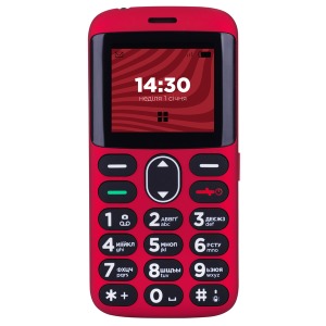Mobile phone ERGO R201 Dual Sim Red