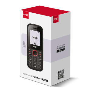 Mobile phone ERGO B184 Dual Sim Black
