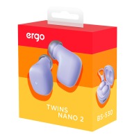 Headset ERGO BS-530 Twins Nano 2 Violet
