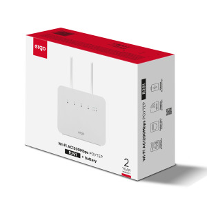 4G Wi-Fi Router ERGO R291 with battery