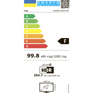 ERGO 65MQ95 Game PRO 