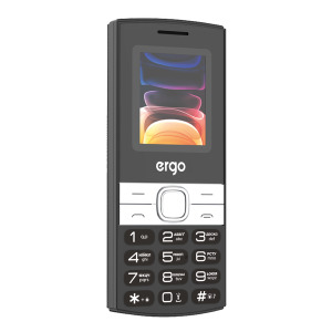 ERGO B185 Dual Sim Black