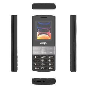 ERGO B185 Dual Sim Black