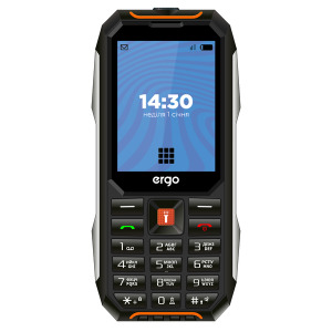 ERGO E283 Dual Sim Black orange