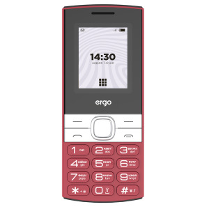 ERGO B185 Dual Sim Red